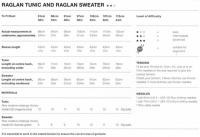 Knitting Pattern - Rico 268 - Creative Melange Chunky - Raglan Tunic & Sweater